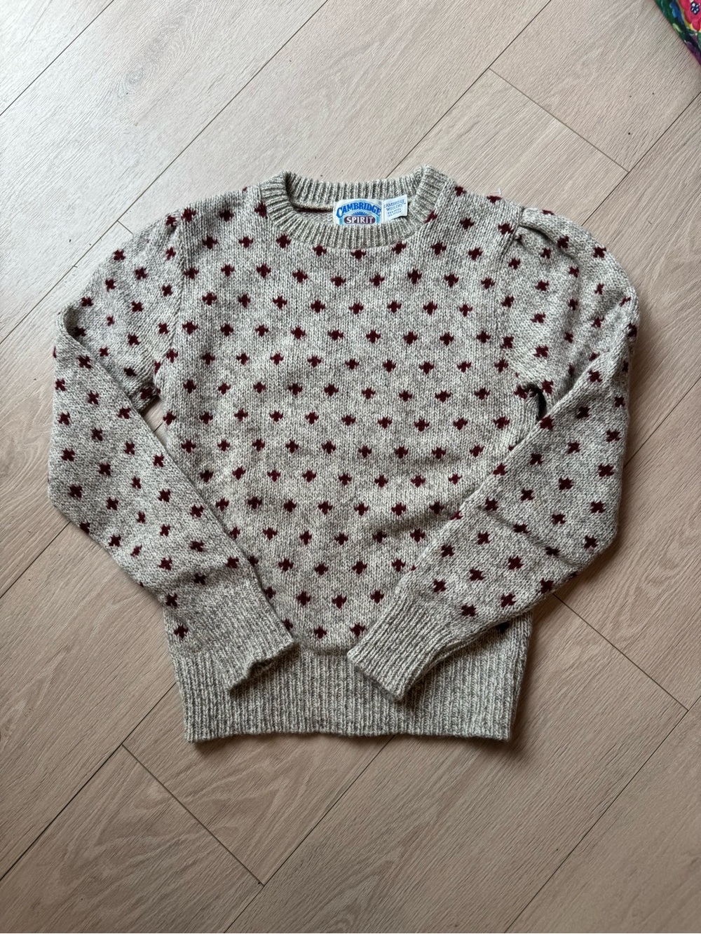 Vintage wool blend Sweater